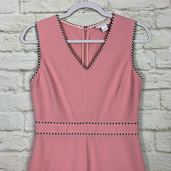 Diane Von Furstenberg LeeLou Pink Cocktail Dress 2 - Picture 3 of 13
